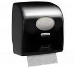Kimberly Clark SCOTT MAX tekercses kéztörlő adagoló, új, fekete, műanyag, 37,4x30x25cm